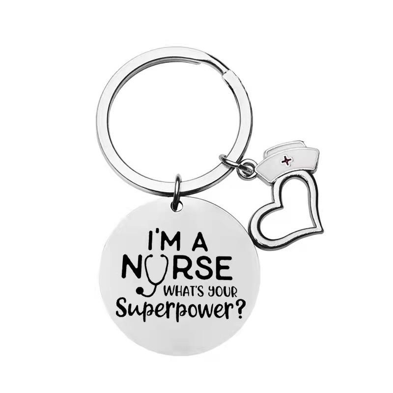

Thoughtful Stainless Steel Keychain Gift For Nurses Ideal For Birthdays And Celebrations StyleA