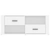 Vidaxl Szafka Pod Tv, Biała, 100X35X40 Cm, Materiał Drewnopochodny