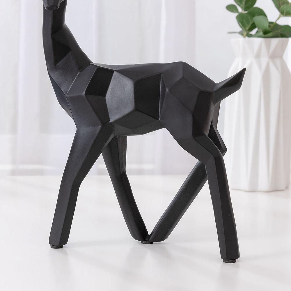 European Style Decorative Items Creative Resin Crafts  Decorative Items  Geometric Deer Ornaments Gifts  Living Room Home