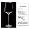 High-Stemmed Crystal Red Wine & Champagne Glasses for Home Barware