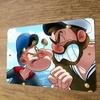 Vs Bluto Artwork  Metal Wall Sign