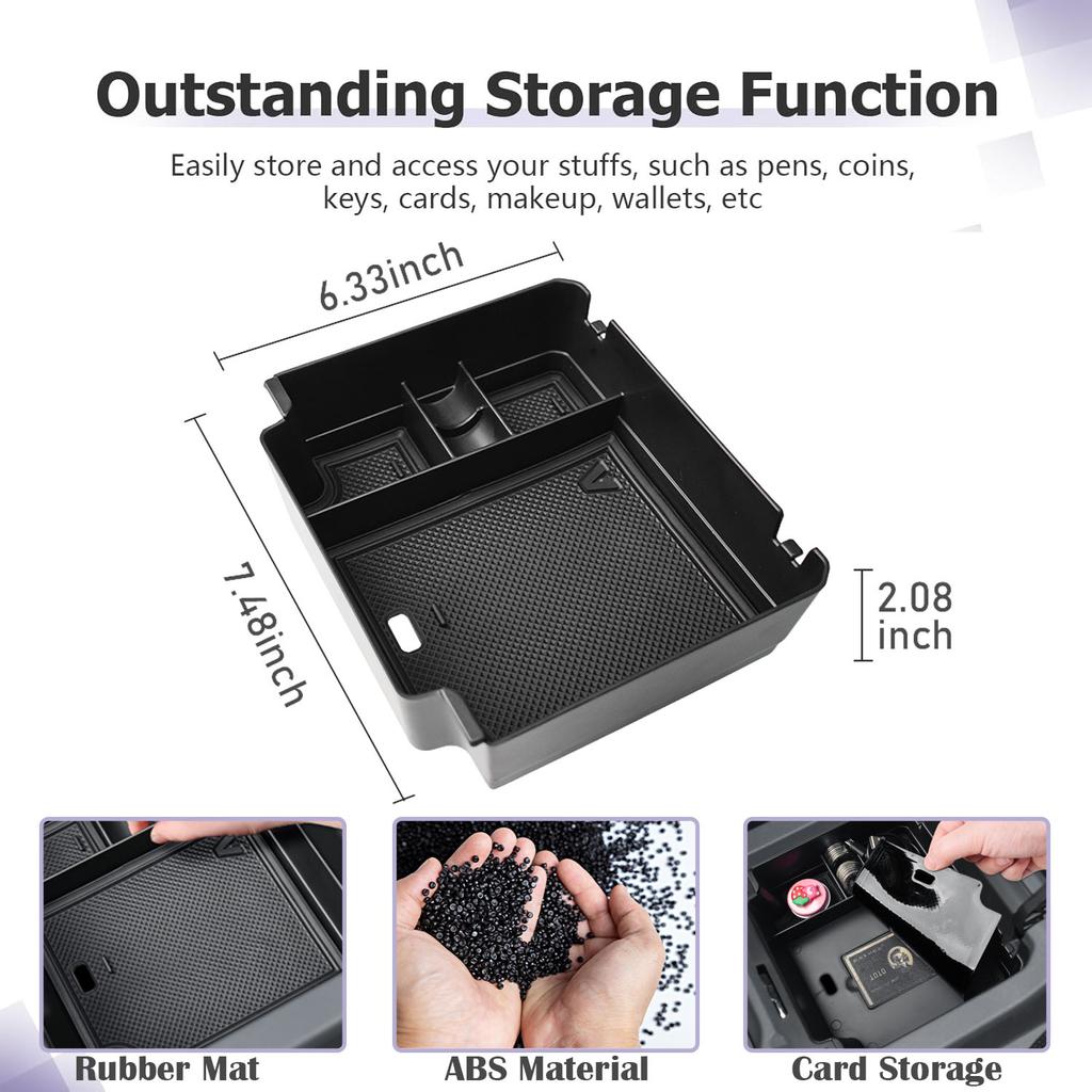 For INEOS Grenadier 2025 2025 2025 2025 Center Console Tray Organizer Armrest Storage Interior Car Accessories Secondary Car Box