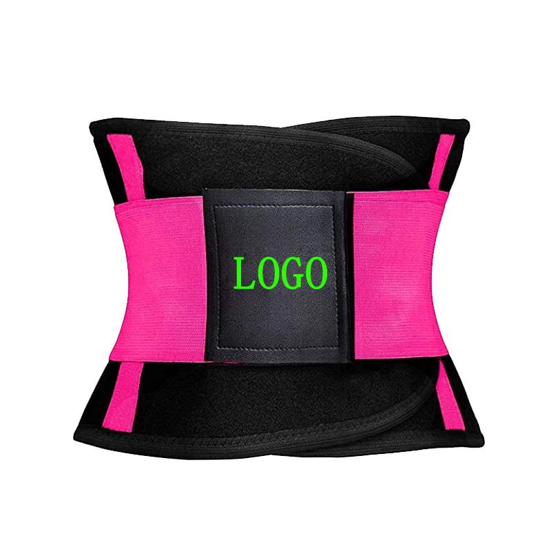 2022 Waist Trimmer Belt Adjustable Weight Loss Wrap Sweat Workout Neoprene Waist Support Waist Trainer Back Support Belt