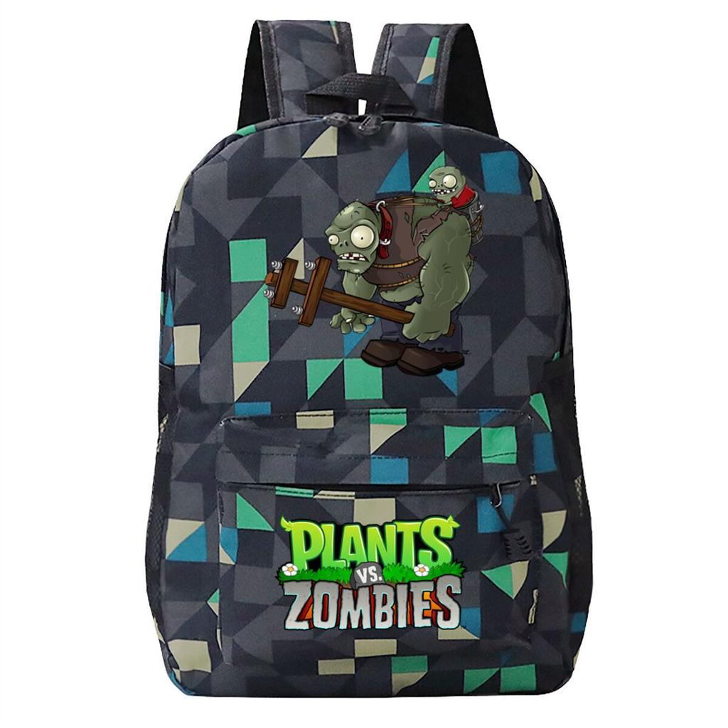 Game Merchandise Plants Vs. Zombies School Bag Casual Simple Backpack
