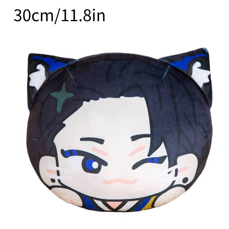 Jujutsu Kaisen Plush Pillow And Keychain With Adorable Satoru Gojo, Itadori Yuji, Megumi Fushiguro, Suguru Geto, Sukuna Cartoon Prints