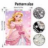 Disney Princess Pearl Painting Handmade Diy Pearl Art Painting Simple Living Room Hanging Painting Decoration