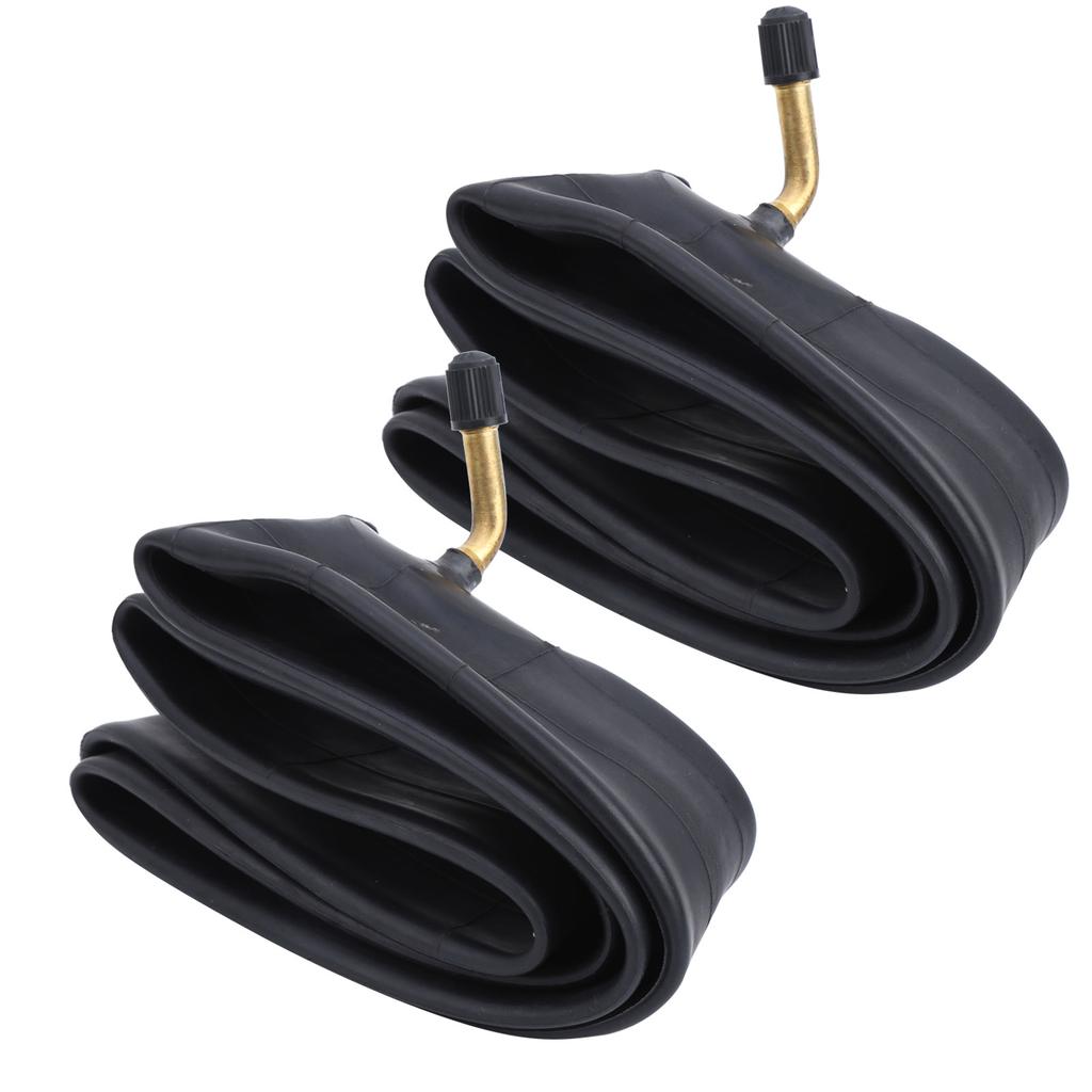 2Pcs Inner Tube Replacement Butyl Rubber Tyre W Bend Valve for Folding Bicycle Bike14x2.125in