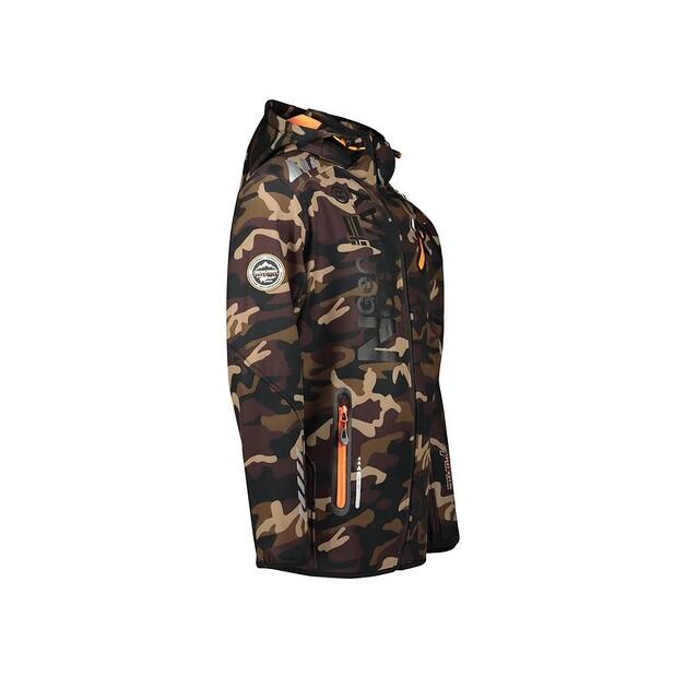 Куртка Geographical Norway WU1057H-GN-KAKI-ORANGE