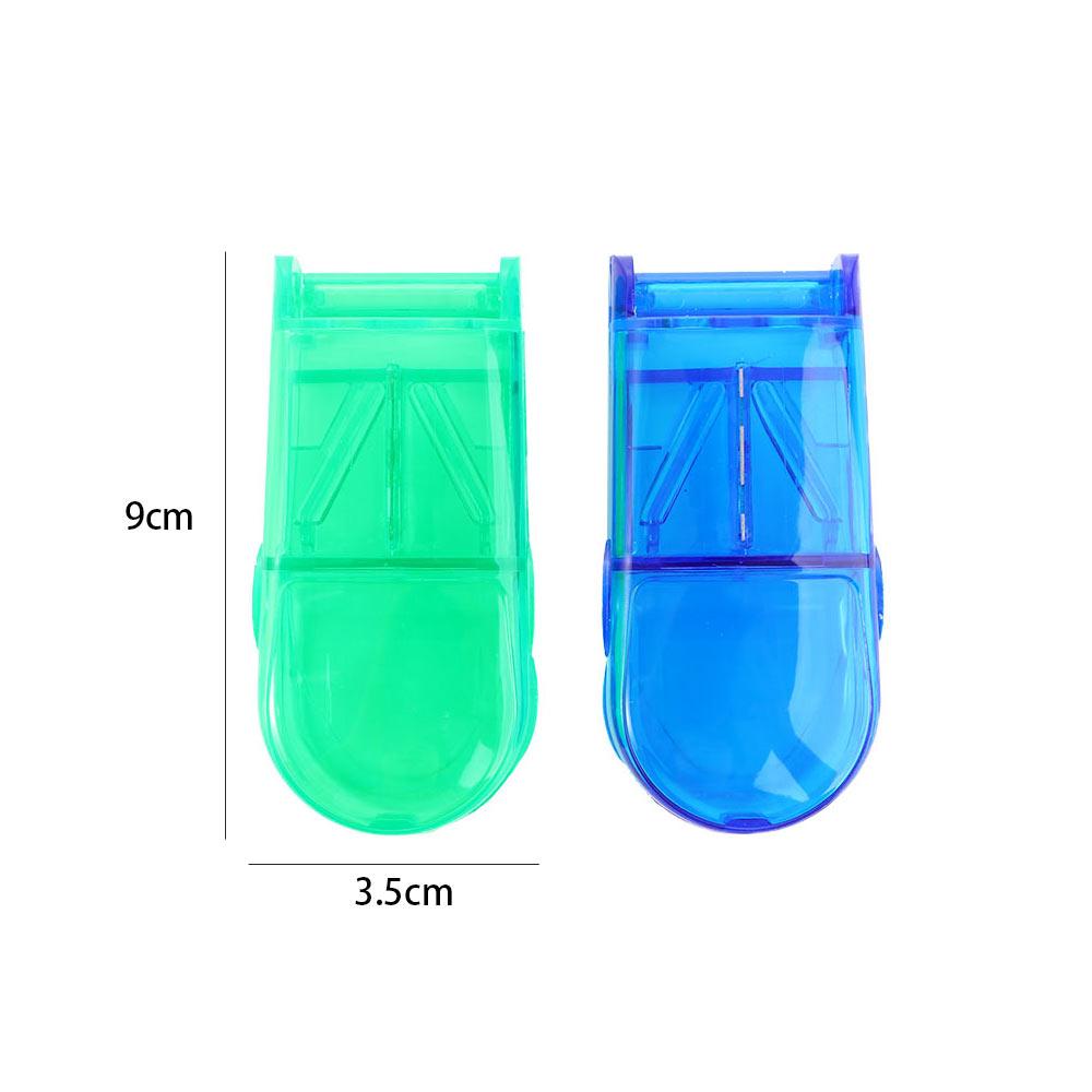 Pill Storage Tablet Cutter Splitter Pill Cutter Splitter Safety Medicine Cases Drug Box Storage Box
