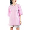 MLB New York Yankees Rücken Cashewblumen-Logo Rundhals Kurzarm T-Shirt Unisex T-Shirts Rosa 3ATS52023-50PKS