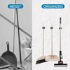 4Pcs with Screws Mop Storage Clips Rack Hanging Brush Broom Hanger  Bathroom Organizer