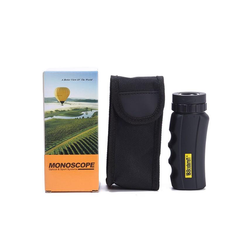 Compact 8x25 Monocular Telescope Hiking Birdwatching Outdoor Travel Lightweight Aluminum Body Optical Glass