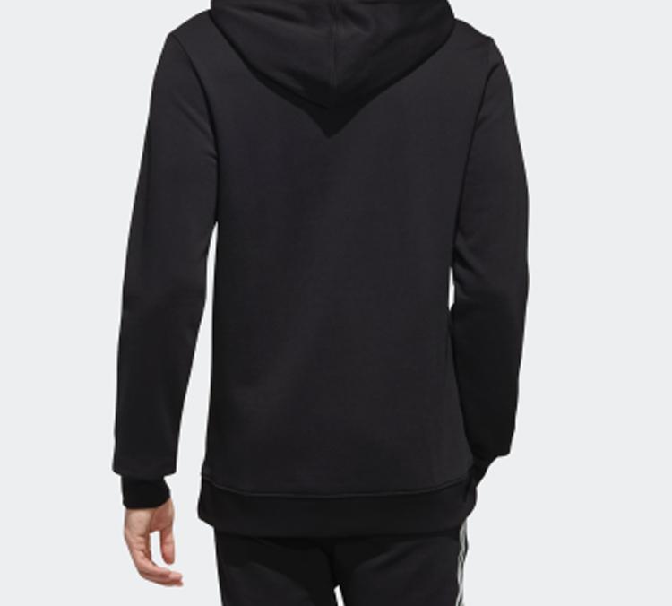 Adidas Neo Sweatshirts Men's Black Hooded Moderate Regular EI4739