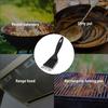 Brosse de barbecue - 4PCS - Poils en acier inoxydable - Poignée antidérapante - Design deux-en-un