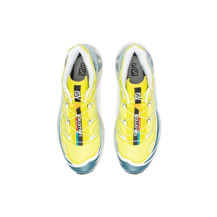 SALOMON XT-6 Advanced Outdoor Low-Top Lifestyle Shoes Unisex Shoes Yellow 415766