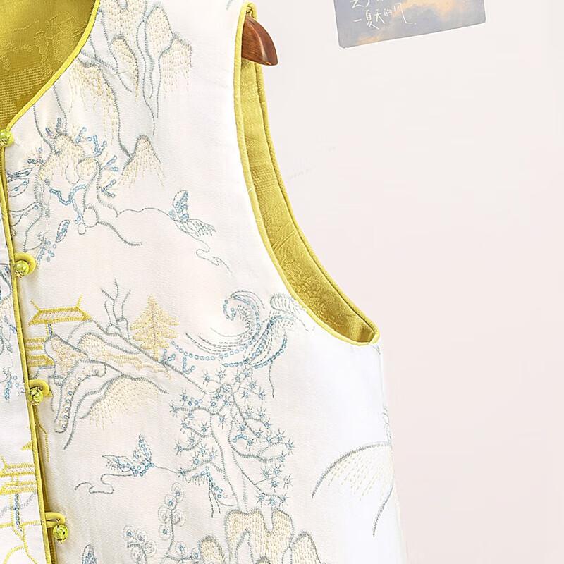 Sybelle New Chinese Style Embroidered Vest for Women