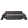 1Pc Solid Color Sofa Cover Fabric Modern Simple Autumn And Winter Thickening Integrated Home Textile Products