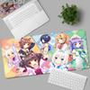 HD Anime Mousepad Cute Chocolate And Vanilla Natural Rubber Nonslip Keyboard Gaming Nekopara Extended Mat PC Office Accessories