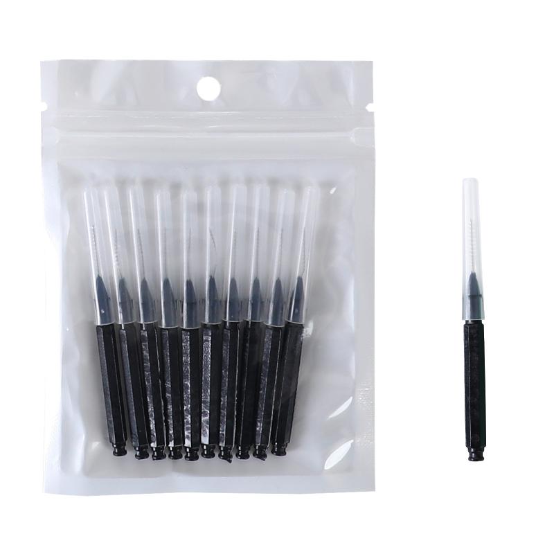 30Pcs I Shaped Interdental Brush Orthodontic Correction Tooth Gap Brush Teeth Braces Cleaning Soft Bristles