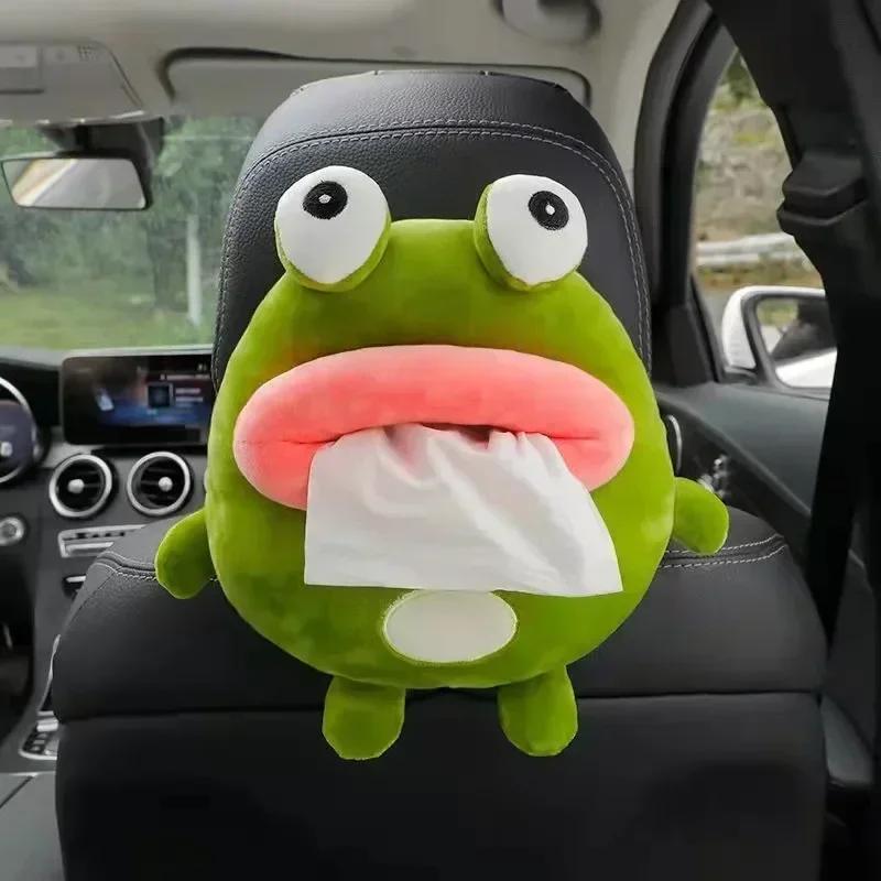 Auto Schubladenbox Kreativ Niedlich Taschentuchbeutel Abdeckung Multifunktion Autozubehör Damen Auto Hängezubehör Autozubehör