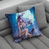 Genshin LLauma Impact  Print Pattern Sofa Cushion Cover Pillowcase Home Party Car Bedding