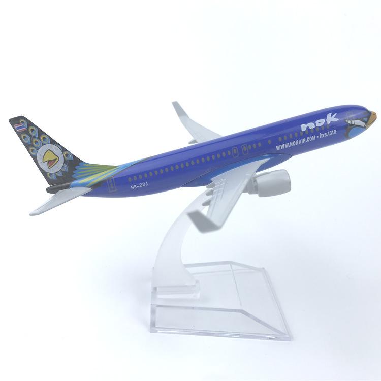 Thai Airways Blue Bird NOK 16CM Alloy Airplane Model