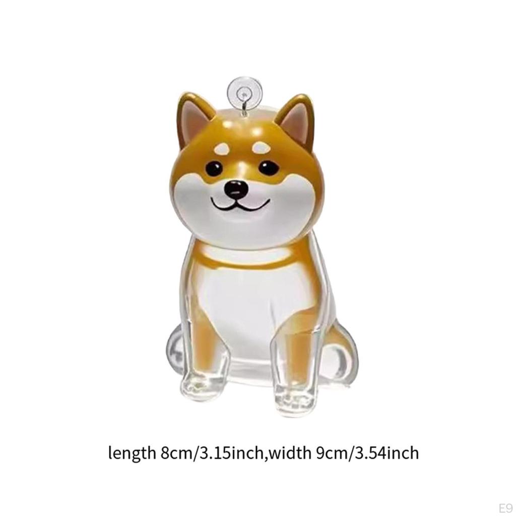 Dog Keychain Pet Hair Container Accessories Charm Memorial Storage Box