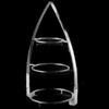 Abay Stainless Steel 3-Tier Dessert Cake Stand