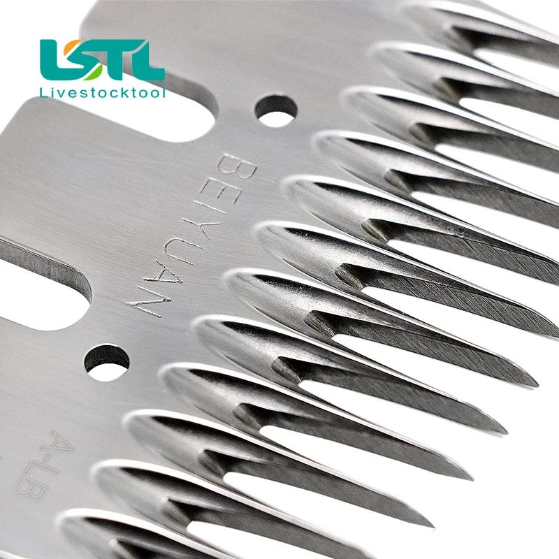 BEIYUAN Forbici per Pecore/Capre Pettine Convesso Taglierina Tosatrice Lama a 13 Denti Per Tosatrice Pecore Forbici d30