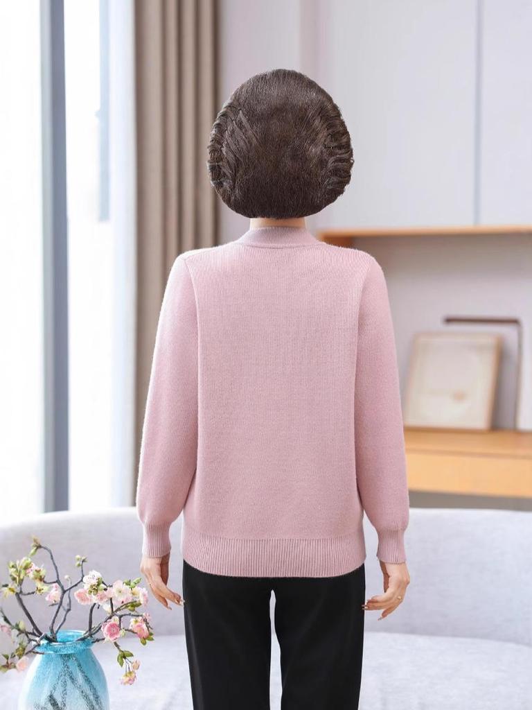 New Arrival: Thick Velvet Sweater for Middle-Aged & Elderly Women