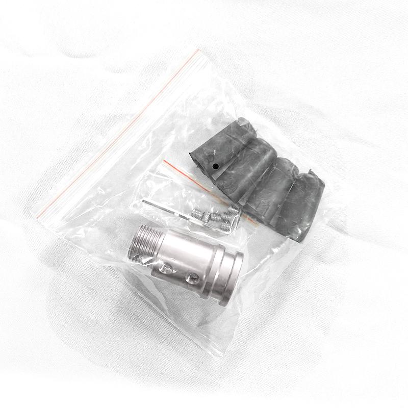 

Адаптер ручки механической коробки передач из черного алюминиевого сплава для рычагов без резьбы M18x1.5 Адаптер 8мм, 10мм, 11мм, 12мм