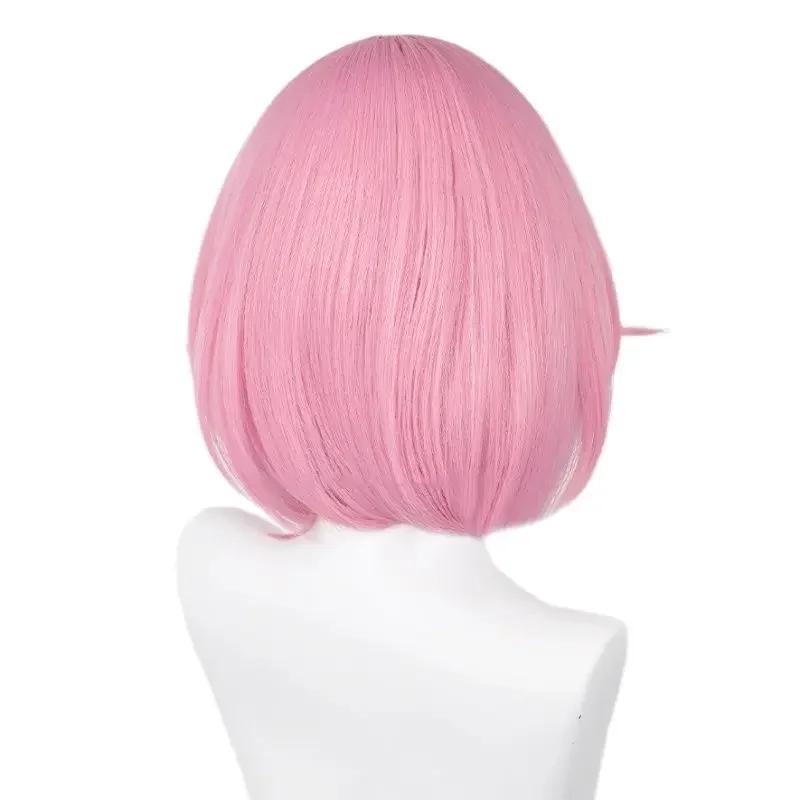 Ootori Emu Cosplay Paruka Anime Project Sekai Colorful Stage! Emu Krátké Růžové Syntetické Paruky Odolné vůči Teplu