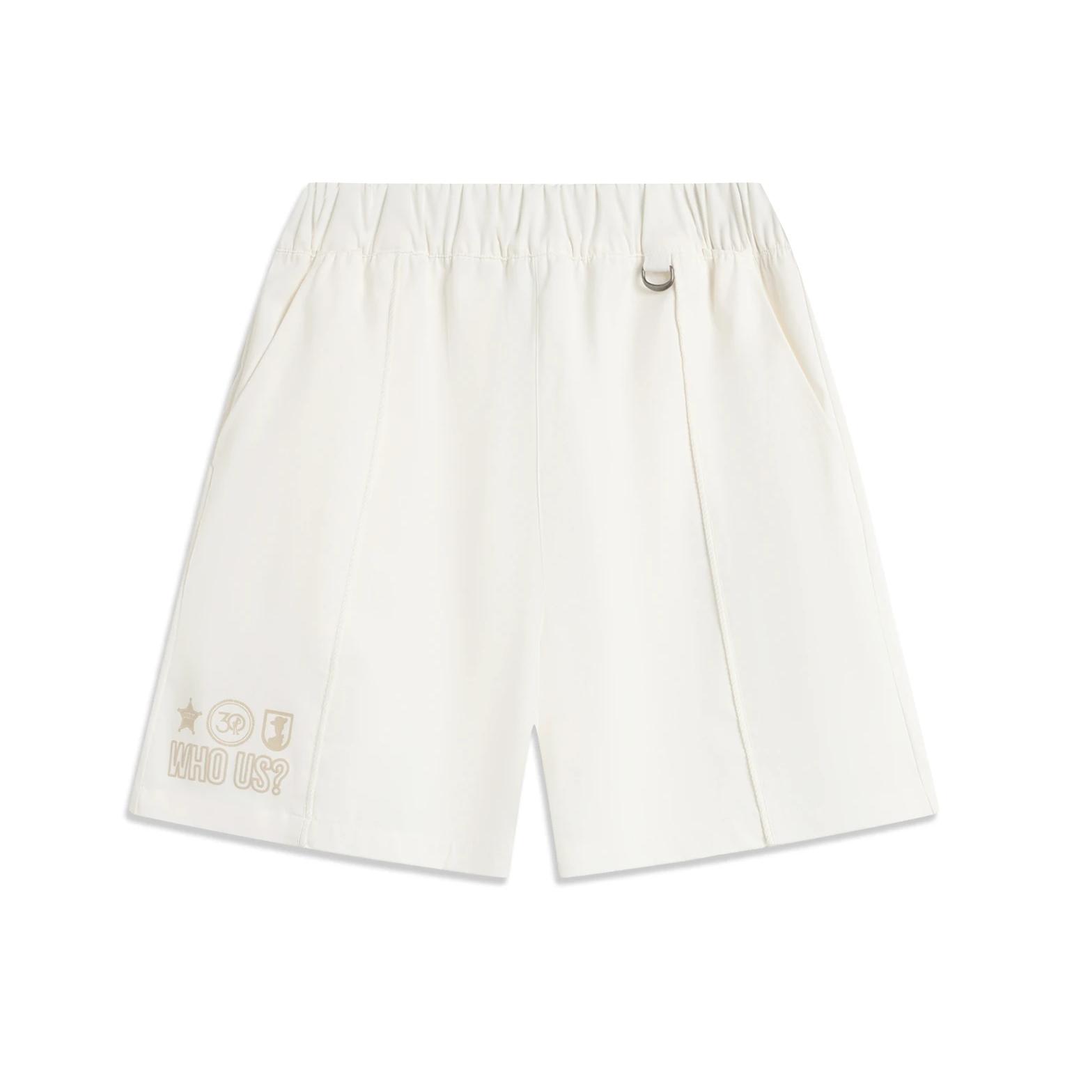 

Li Ning X Disney Pixar Коллаборация История игрушек Спортивная трендовая серия Повседневные Простые Удобные Универсальные Свободные С принтом букв Спортивные шорты AKSV559-1 M