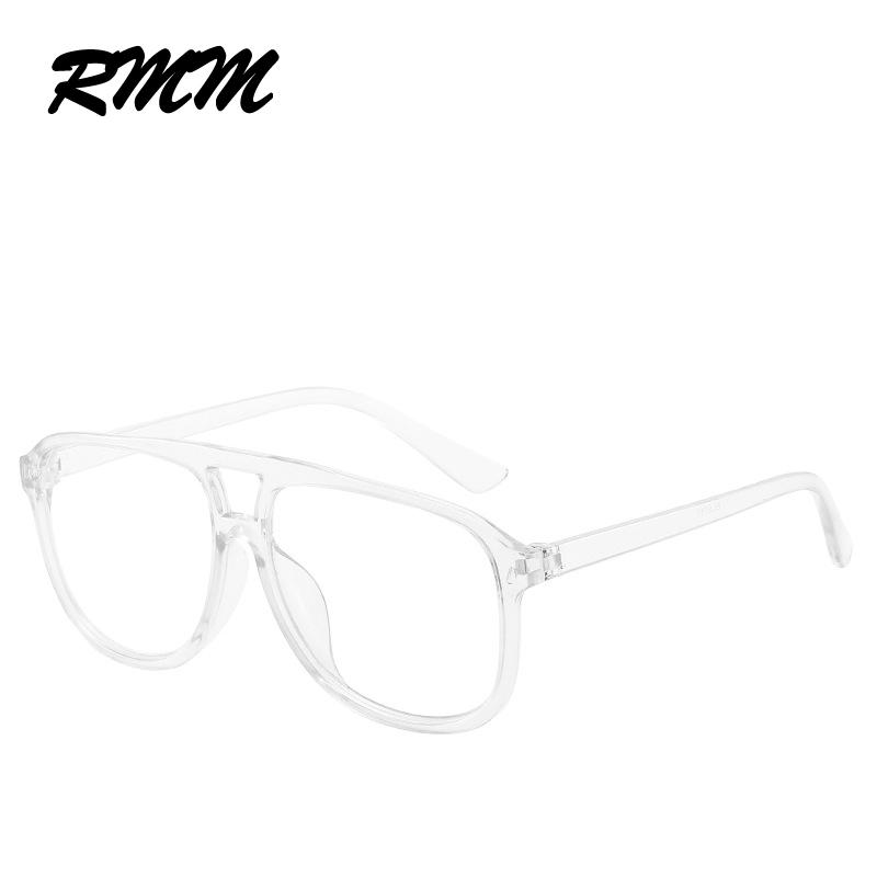 

Солнцезащитные очки унисекс в большой оправе, квадратные солнцезащитные очки, евроамериканские, двойная переносица, прозрачные очки для белый