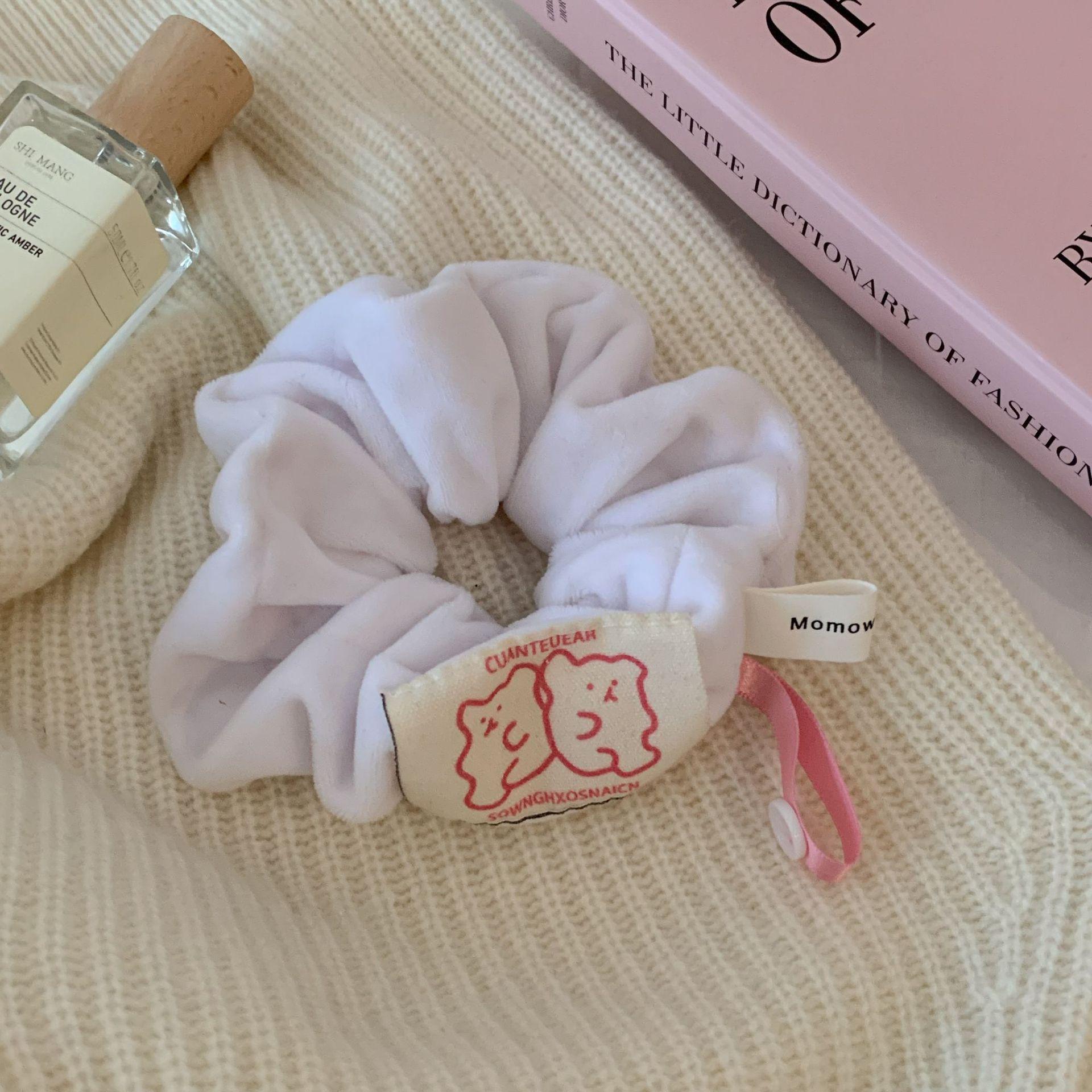 

Розовая резинка для волос в виде мармеладного мишки: Аксессуар для волос Mori Girl Style для женщин - эластичная повязка для волос, девчачья и милая