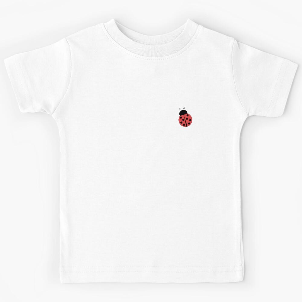 Cute Ladybug/Ladybird Kids T-Shirt 140