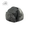 Cappello da uomo autunno e inverno in pile con protezione per le orecchie, caldo, da donna in pelle PU, antivento e antineve, per ciclismo