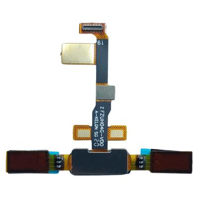 Kleines Fingerabdrucksensor Flexkabel für Nokia 8 / N8 TA-1012 TA-1004 TA-1052 (Schwarz)