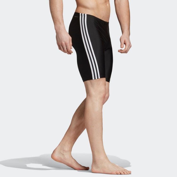 Adidas Fit Jam 3S Swim Shorts Men Bottoms Black DP7541