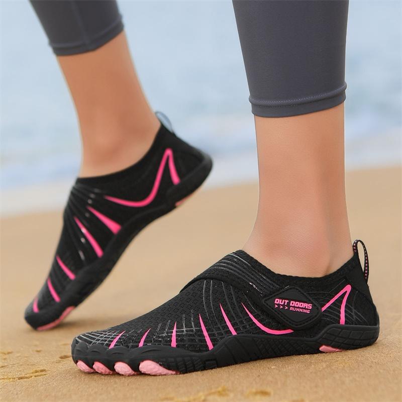 Scarpe da Acqua Antiscivolo Unisex Traspiranti Suola Morbida Scarpa da Wading Asciugatura Rapida Leggere Calzature da Acqua per Immersioni Canyoning Pesca