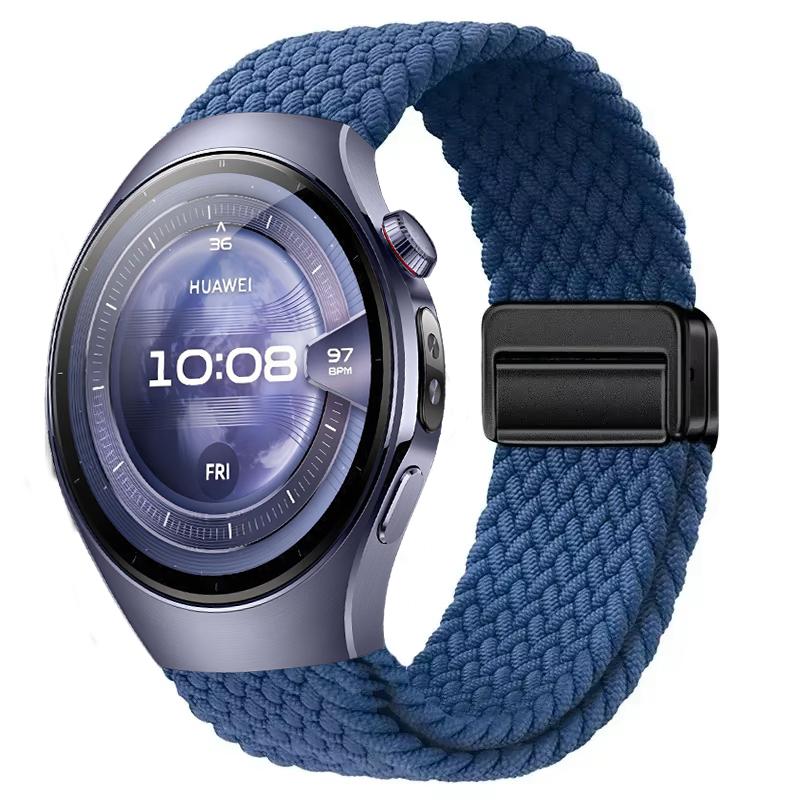 20mm 22mm Nylon Strap for Huawei Watch 5 GT5-4-3 46mm Magnetic Bracelet Wristband Samsung Galaxy Watch 7 6 5 4 40mm 44mm Correa