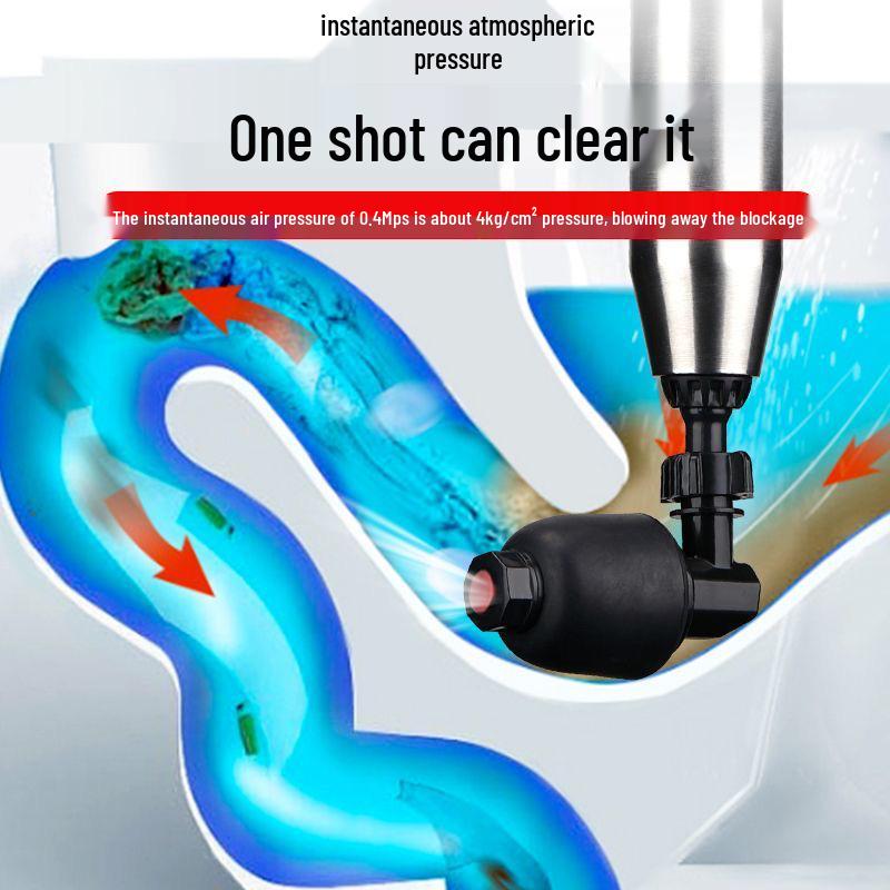 Universal Air Pressure Toilet & Drain Unblocker