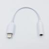 White Lightning To 35mm Headphone Jack Adapter Cable For Iphone 7  Plus 7