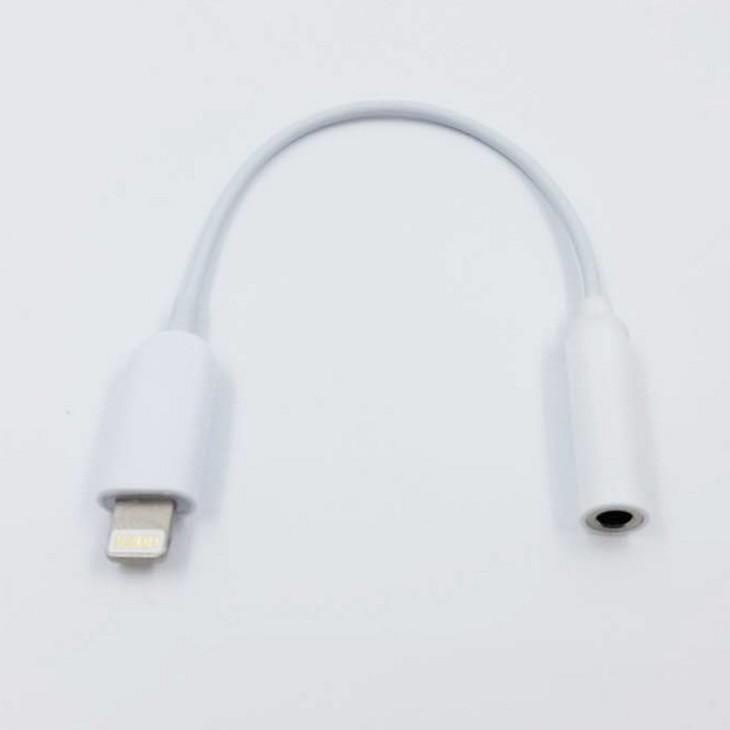 

Белый кабель-адаптер Lightning на 3,5 мм разъем для наушников для iPhone 7 Plus 7