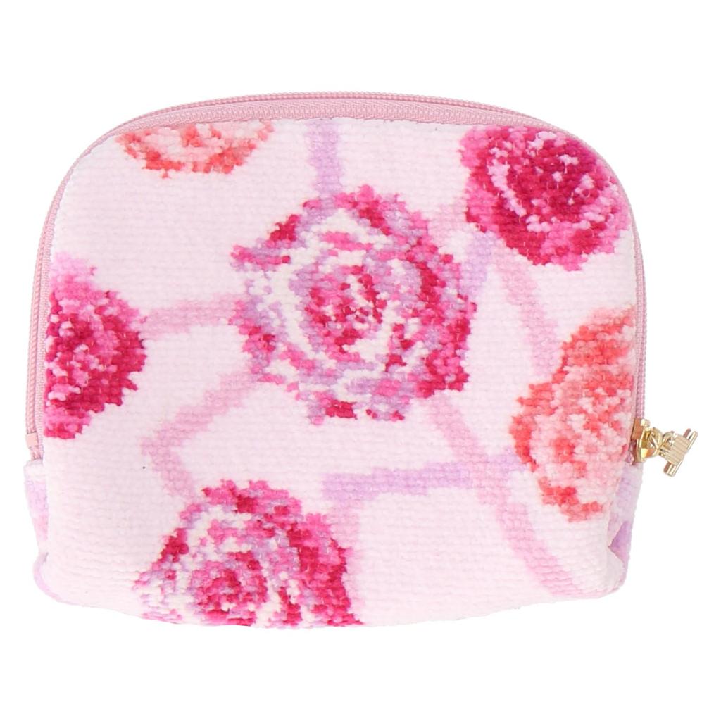 Lanvin Collection Chenille Pouch 08705002 Handkerchief Women's 08705002C Pink Approximately 14cm W X 10.5cm H X 3cm D