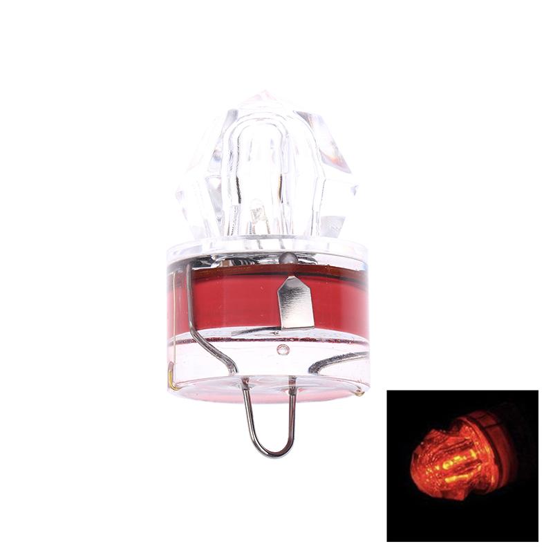 Lámpara de pesca LED subacuática con forma de diamante, linterna para atraer calamares, señuelo de pesca, aparejos y herramientas de pesca.