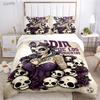 Hip Hop Music Rockabilly All Season Duvet Cover Comforter Bedding Sets Soft Quilt Cover and Pillowcases Single/Double/Queen/King