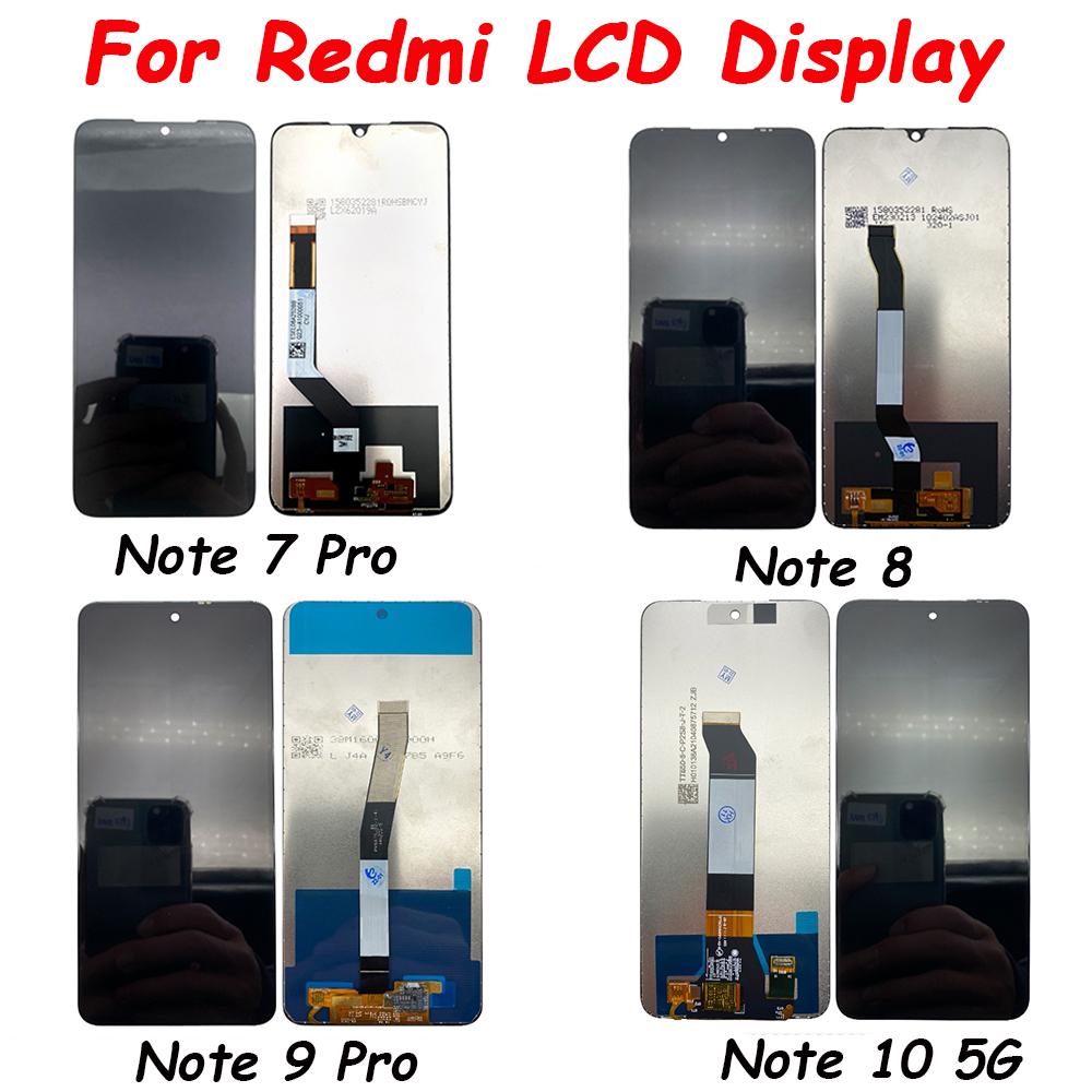 LCD Display Touch Screen Digitizer Assembly Replacement Parts for Xiaomi Redmi Note 7 8 8T 9S 9 11 11S 11 Pro 1G 1G