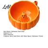 Kitchen Fruit Washing Bowl Halloween Swirl Bowl Ghost Center Berry Wash with 360 Degree Rotating Vortex Decor Spin Function PLA Strainer Basket for