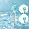 Floating Pool Thermometer Portable Water for Pond Spas Tubs 9x19cm Crab
